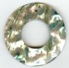 1 25mm Top Drilled Donut Shell Pendant
